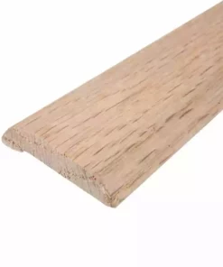 Trimmaster By Trafficmaster Carpet Trim Transition Strip, Oak Hardwood, 36 In. 1-7/16 In. X