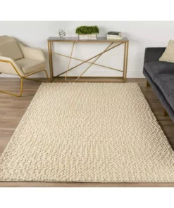 By Addison Samson Rug 1 Vanilla 8 Ft. 10 Ft. X Area -RugHub Shop vanilla addison rugs area rugs hdsm1va8x10 31 1000