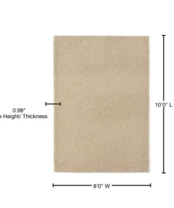 By Addison Samson Rug 1 Vanilla 8 Ft. 10 Ft. X Area -RugHub Shop vanilla addison rugs area rugs hdsm1va8x10 76 1000