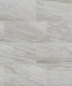 Trafficmaster By Vigo Gri Tile Ceramic 24 In. (16 Sq. Ft./Case) 12 In. X Wall Floor Matte Stone Look