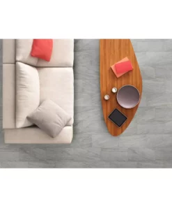 Trafficmaster By Vigo Gri Tile Ceramic 24 In. (16 Sq. Ft./Case) 12 In. X Wall Floor Matte Stone Look -RugHub Shop vigo gris trafficmaster ceramic tile nhdvigri1224 c3 1000