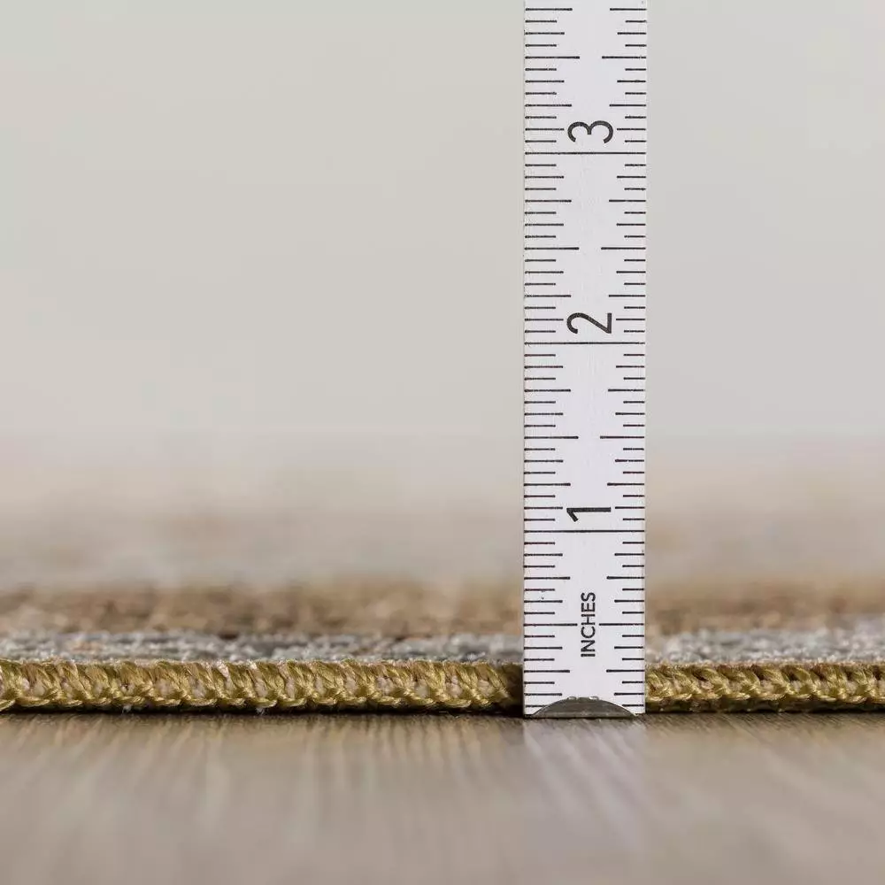 Freya By Addison Medallion Rug 1 Walnut 9 Ft. X 6 In. 8 In. 7 Ft. Area Indoor Vintage 7 Freya By Addison Medallion Rug 1 Walnut 9 Ft. X 6 In. 8 In. 7 Ft. Area Indoor Vintage - Image 5