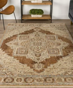 Freya By Addison Medallion Rug 1 Walnut 9 Ft. X 6 In. 8 In. 7 Ft. Area Indoor Vintage 19 Freya By Addison Medallion Rug 1 Walnut 9 Ft. X 6 In. 8 In. 7 Ft. Area Indoor Vintage -RugHub Shop walnut addison rugs area rugs hdfr1wa8x10 31 1000