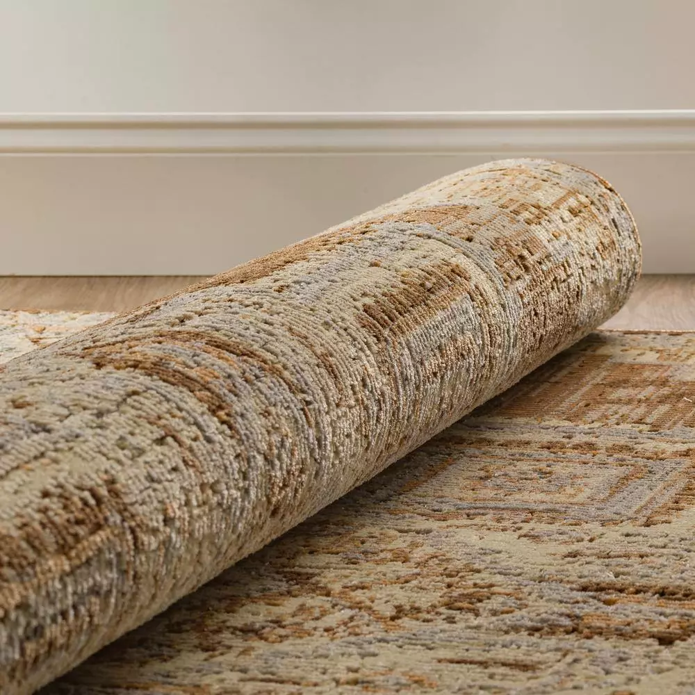 Freya By Addison Medallion Rug 1 Walnut 9 Ft. X 6 In. 8 In. 7 Ft. Area Indoor Vintage 8 Freya By Addison Medallion Rug 1 Walnut 9 Ft. X 6 In. 8 In. 7 Ft. Area Indoor Vintage - Image 6