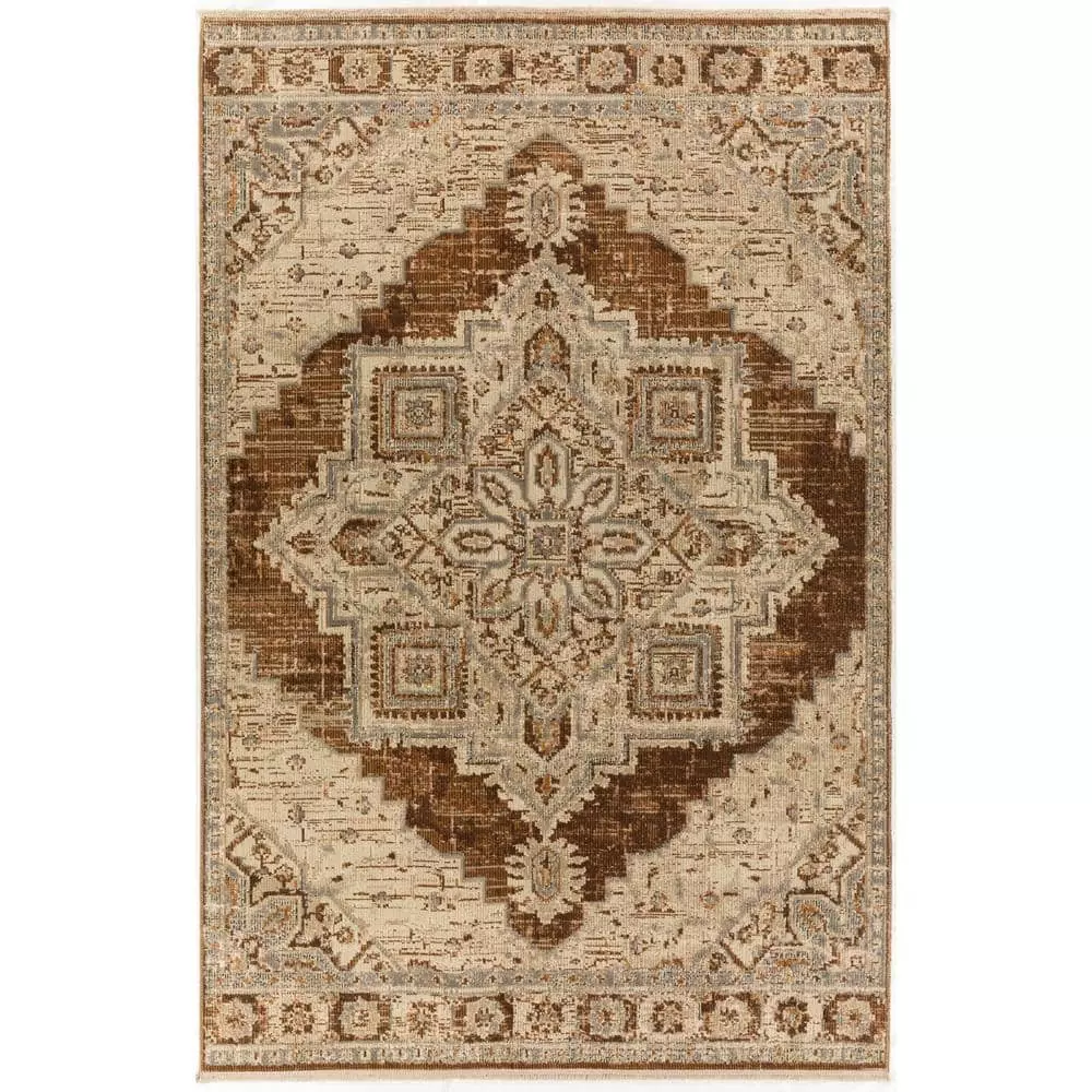 Freya By Addison Medallion Rug 1 Walnut 9 Ft. X 6 In. 8 In. 7 Ft. Area Indoor Vintage 3 Freya By Addison Medallion Rug 1 Walnut 9 Ft. X 6 In. 8 In. 7 Ft. Area Indoor Vintage