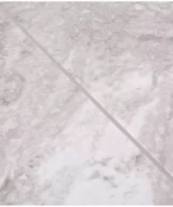 By Trafficmaster Tile Case) Travertine Vinyl (36 Sq. Ft. 18 In. X Groutable Peel Stick White Grey -RugHub Shop white and grey travertine trafficmaster vinyl tile a8006821 77 1000