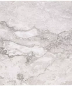 By Trafficmaster Tile Case) Travertine Vinyl (36 Sq. Ft. 18 In. X Groutable Peel Stick White Grey -RugHub Shop white and grey travertine trafficmaster vinyl tile a8006821 a0 1000