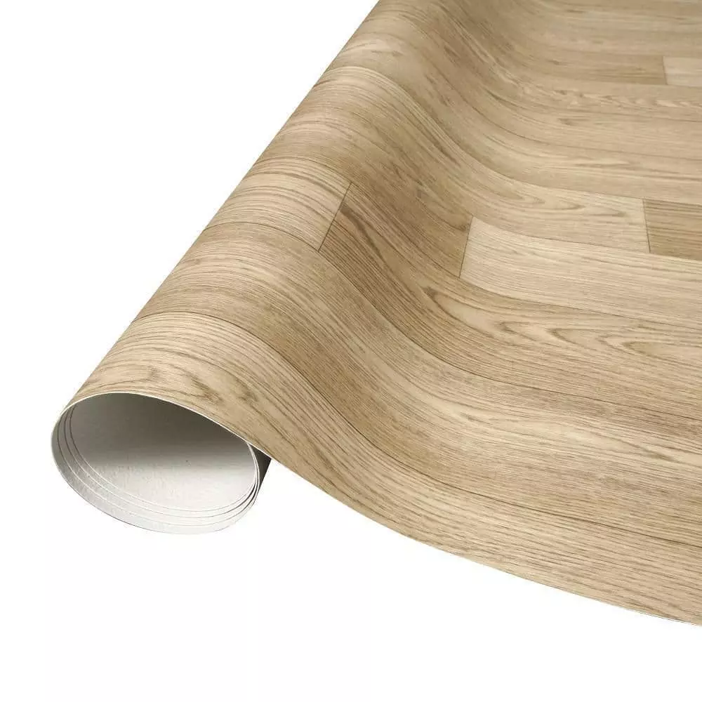 Trafficmaster Sheet Flooring White Oak Vinyl 12 Ft. Wide Residential Cut To Length 8 Trafficmaster Sheet Flooring White Oak Vinyl 12 Ft. Wide Residential Cut To Length - Image 6